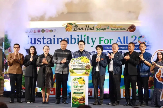 จังหวัดขอนแก่น เปิดกิจกรรม Ban Had GI Mango & Future Protein 2026 &ldquo;จากอัตลักษณ์ สู่อาหารแห่งอนาคต&rdquo;